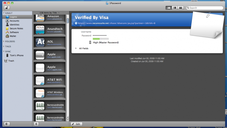 5 Mac Apps - 1Password 1Password