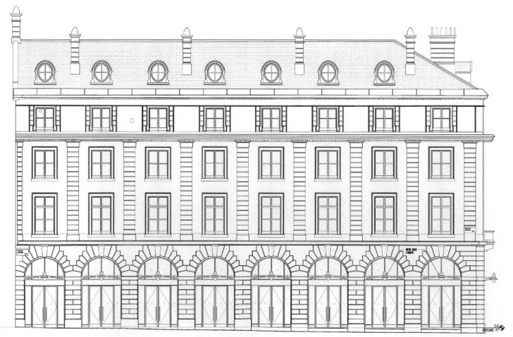 Apple Store - Covent Garden (Front Elevation diagram) Apple Store - Covent Garden (Front Elevation diagram)