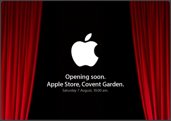 Covent Garden opening card