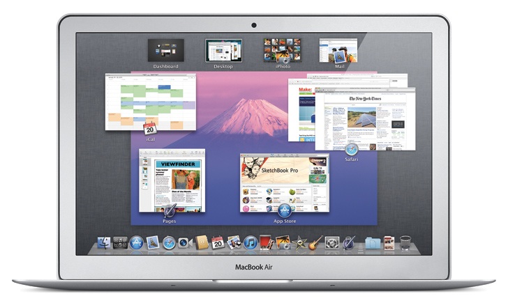 Mac OS X Lion - Mission Control Mac OS X Lion - Mission Control