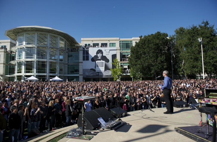 Steve Jobs Celebration of Life Celebration held in memory of Steve Jobs at Apple's HQ