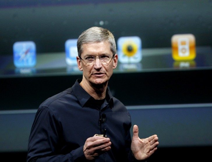 Tim Cook speaks about the iPhone 4S at Apple headquarters on October 4, 2011 Tim Cook speaks about the iPhone 4S at Apple headquarters on October 4, 2011