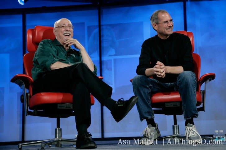 Walt and Steve enjoying their interview at D5 in 2007 Walt and Steve enjoying their interview at D5 in 2007