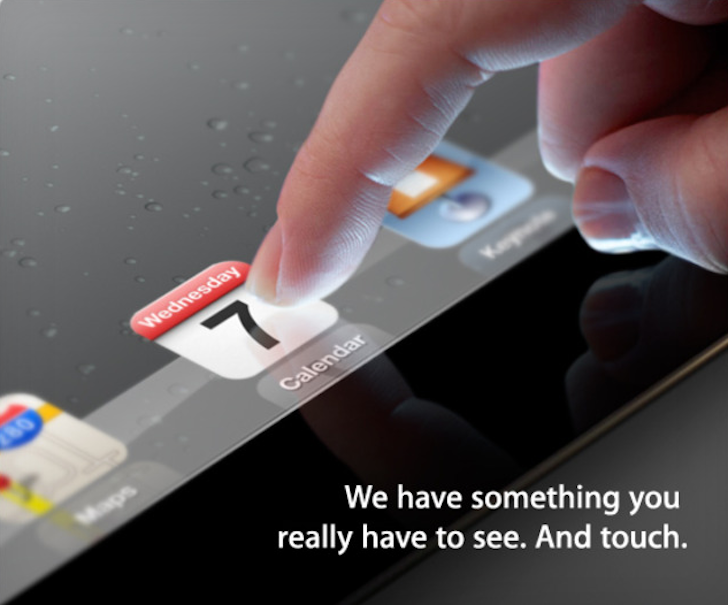 iPad 3 Event Invite iPad 3 Event Invite