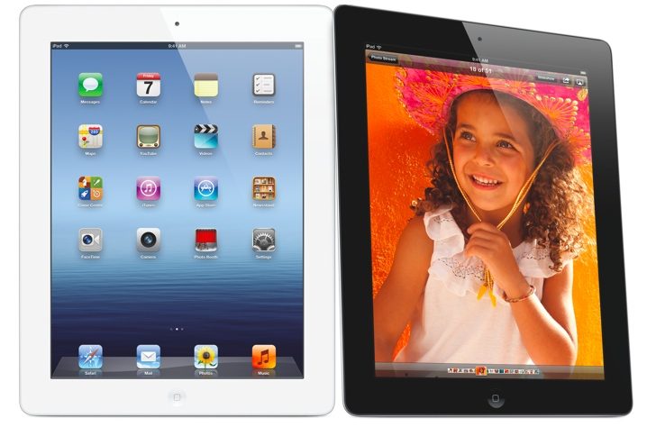 The new iPad with Retina display The new iPad with Retina display