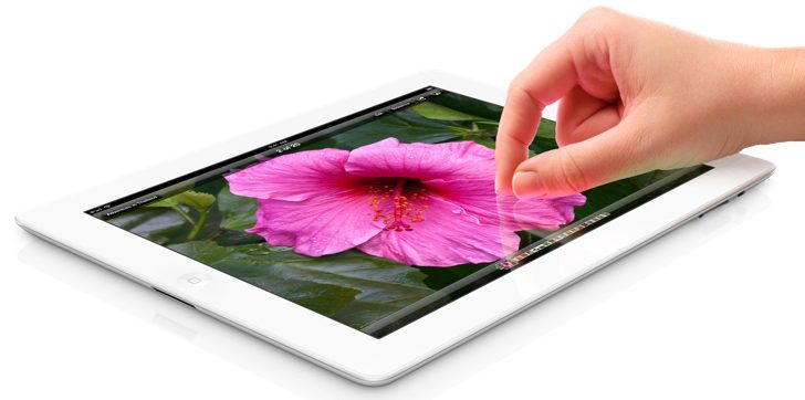 The new iPad with Retina display