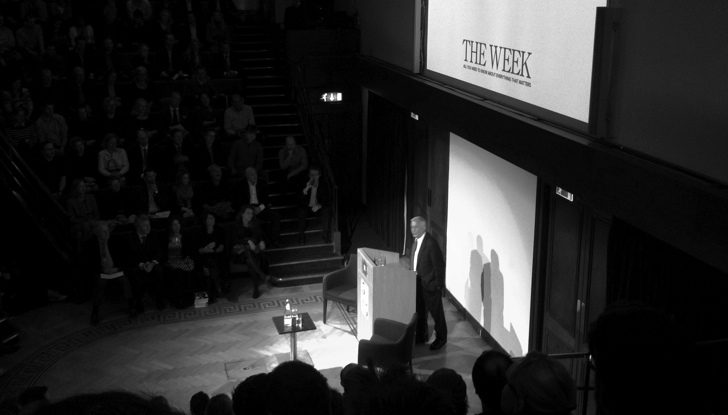 Walter Isaacson speaks at The Royal Institution in London Walter Isaacson speaks at The Royal Institution in London