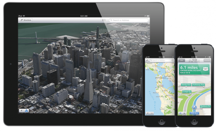 Apple's Maps on iOS 6 Apple's Maps on iOS 6