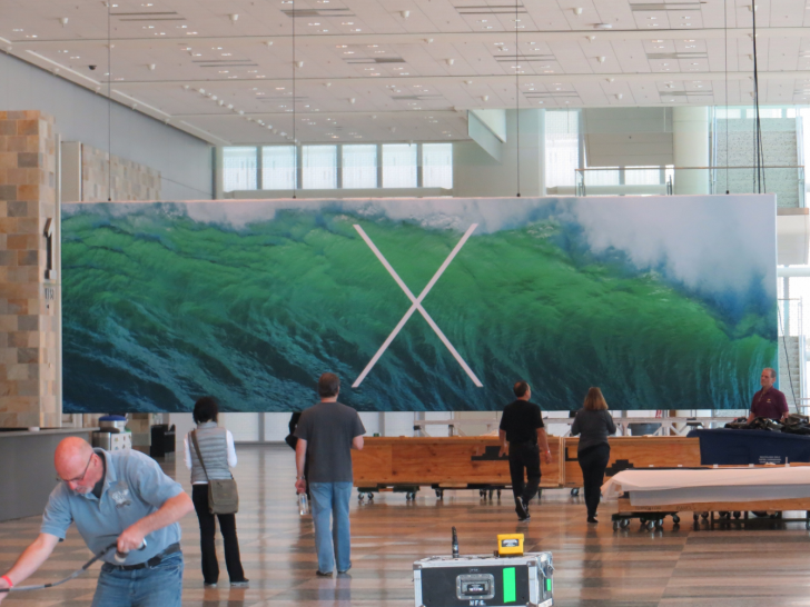 OS X Banner at WWDC 2013