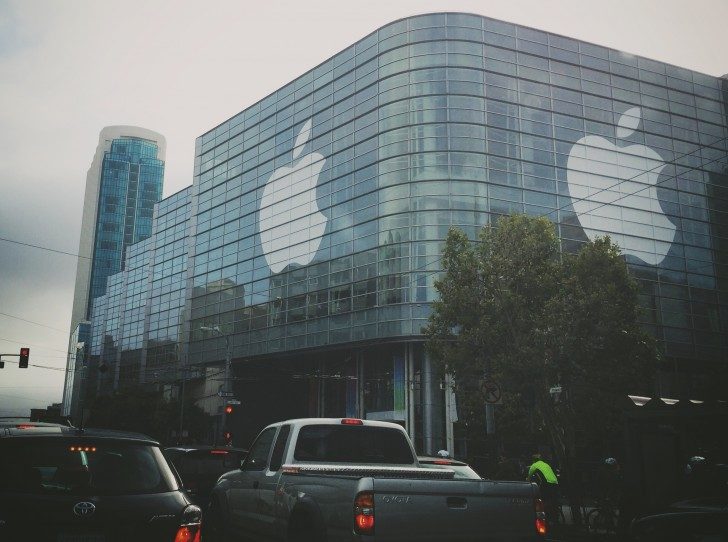 Moscone West in San Francisco ready for WWDC 2014