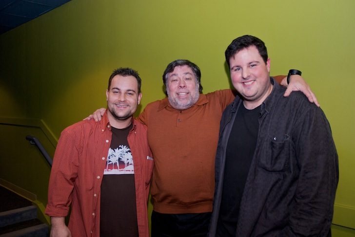 (L to R) Rob Baca, Steve Wozniak, Josh Rizzo (L to R) Rob Baca, Steve Wozniak, Josh Rizzo