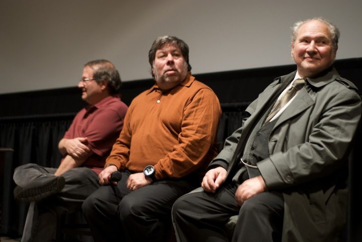 Andy Hertzfeld, Steve Wozniak and Ron Wayne Andy Hertzfeld, Steve Wozniak and Ron Wayne
