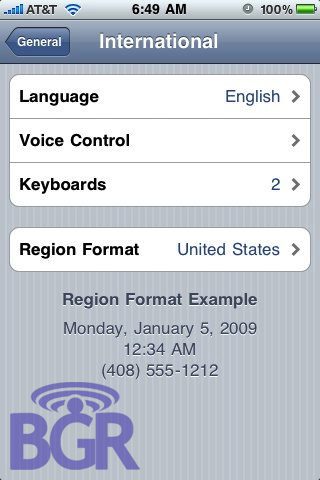 iPhone Voice Control