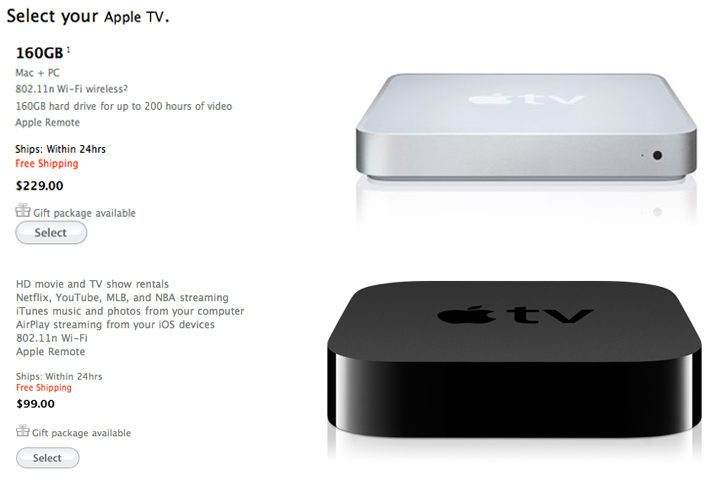 Apple TV pricing