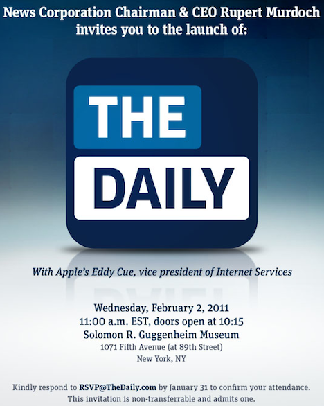 The Daily Event Invite The Daily Event Invite