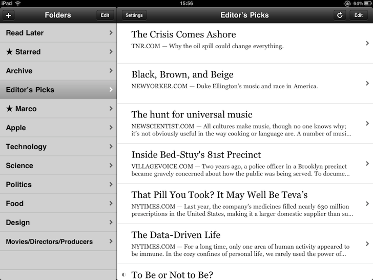 Instapaper Pro for iPad Instapaper Pro