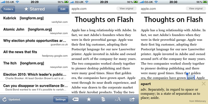 Instapaper Pro for iPhone Instapaper Pro