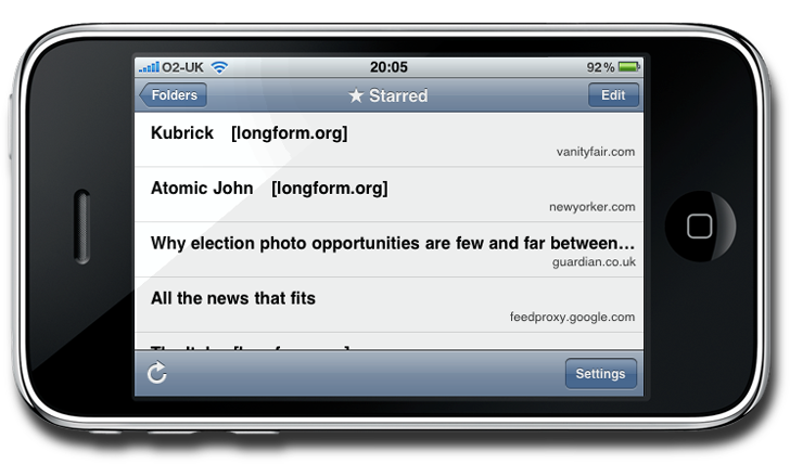 Instapaper Pro for iPhone Instapaper Pro