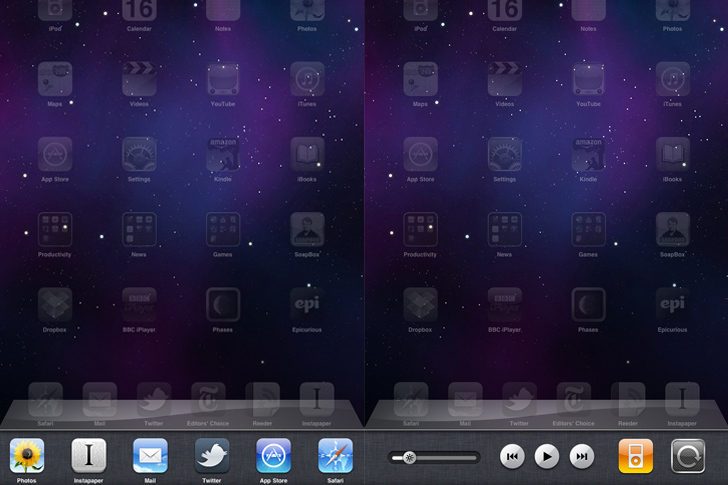 iOS 4.2 running on iPad iOS 4.2 running on iPad