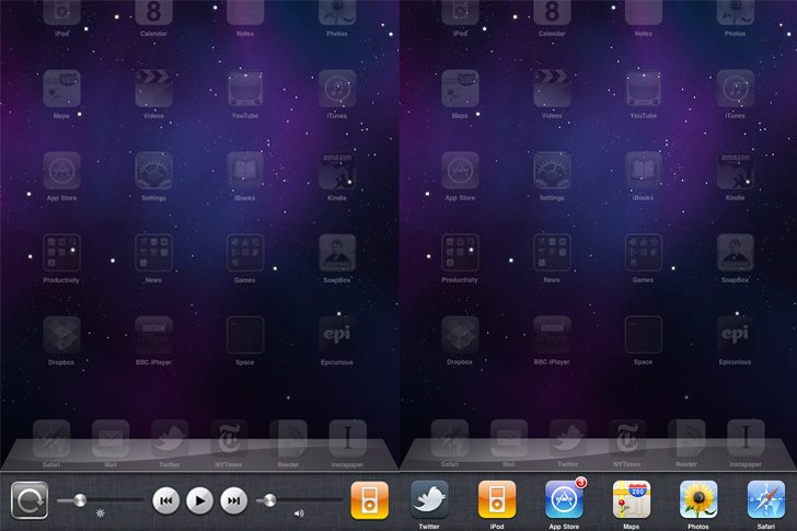 iOS 4.2 running on iPad iOS 4.2 running on iPad