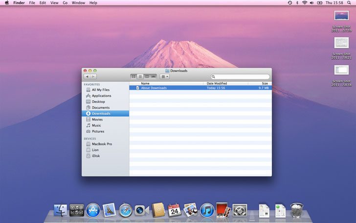 Mac OS X Lion Mac OS X Lion