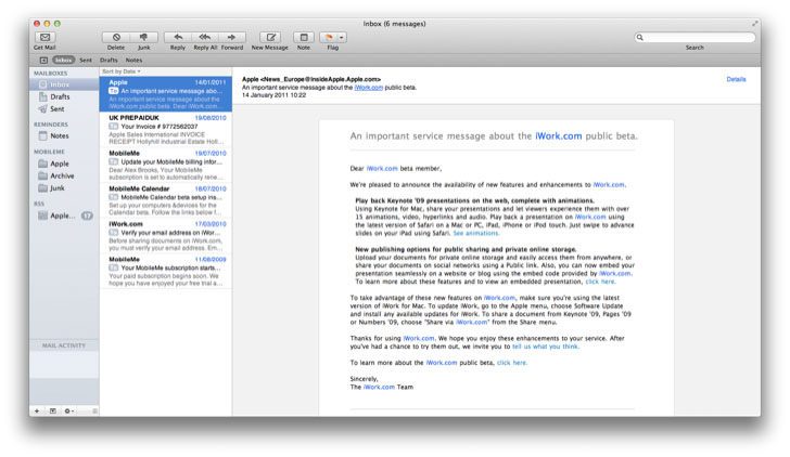 Mac OS X Lion Mac OS X Lion