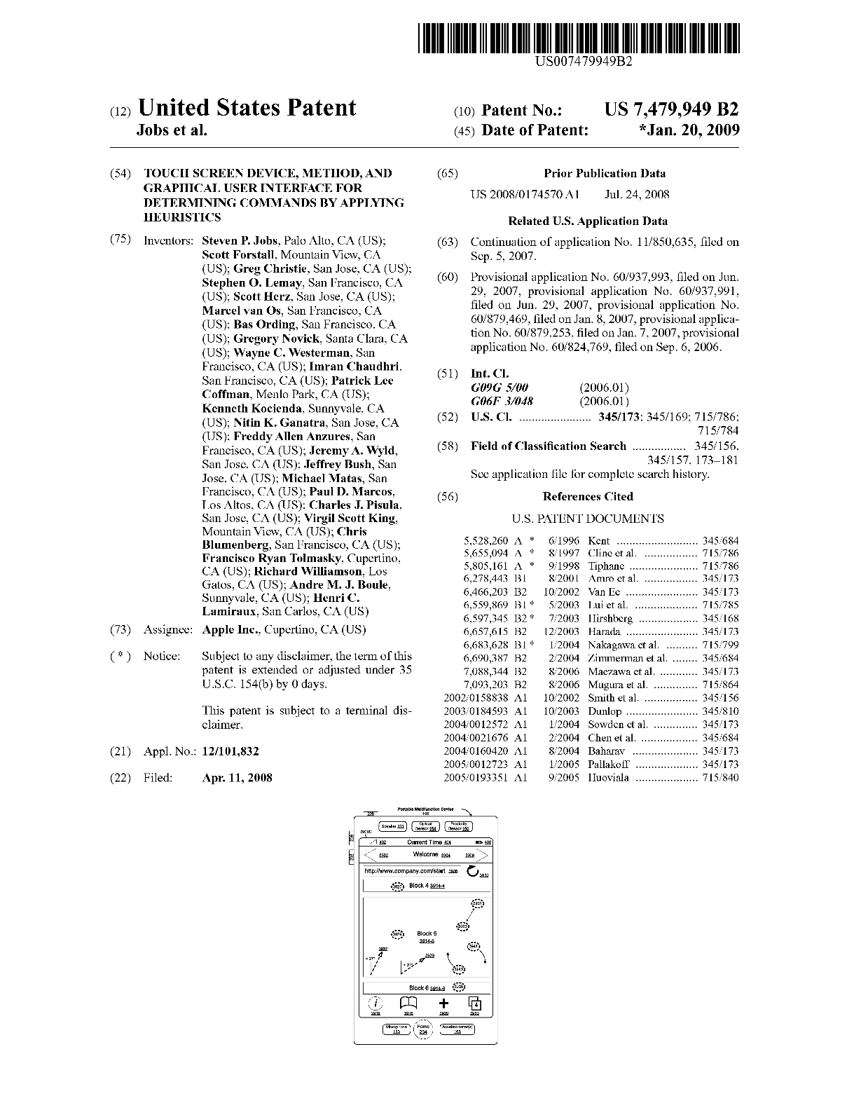 Multi-touch Patent