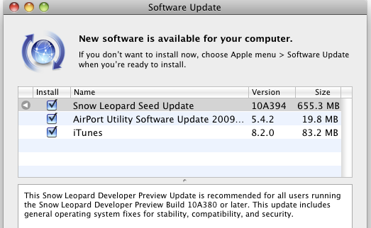 Mac OS X Snow Leopard