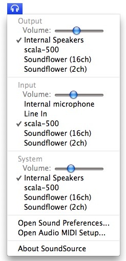 SoundSource Pane