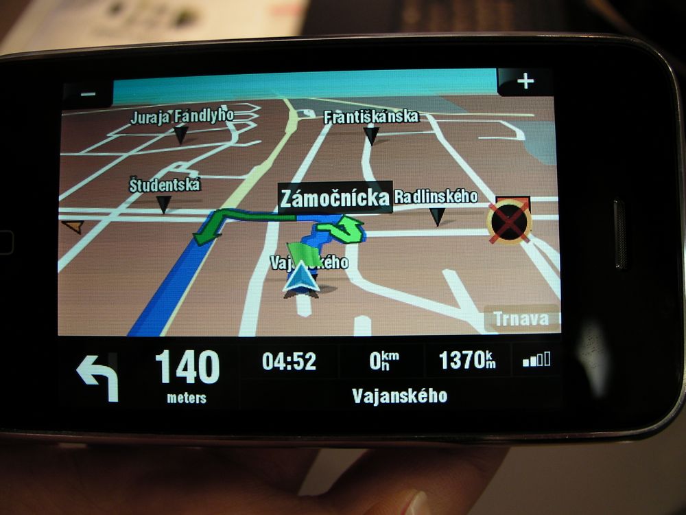 iPhone GPS application