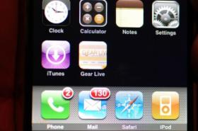 Web bookmark on homescreen