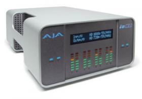 Front of ioHD shown on AJA's website (note the presence of AJA logos)