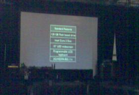 Purported shot of WWDC Keynote slide