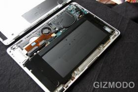 The innards of a MacBook Air