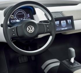 VW touch-screen interface
