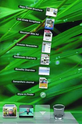 Mac OS X Leopard now features Stacks