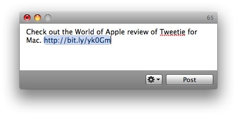 Tweetie for Mac