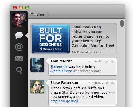 Tweetie for Mac