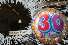30th Birthday with iPod Hi-Fi