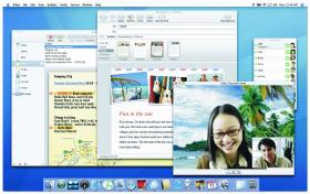Open Windows in Mac OS X 10.5 Leopard