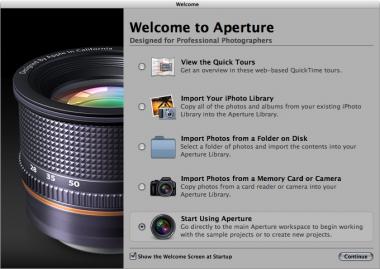 Welcome to Aperture