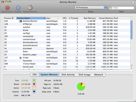 Mac OS X Leopard — build 9A499 — photograph 5
