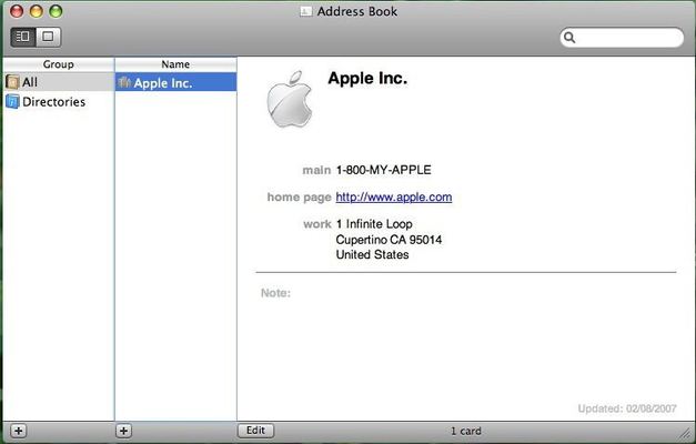 Mac OS X Leopard — build 9A499 — photograph 7