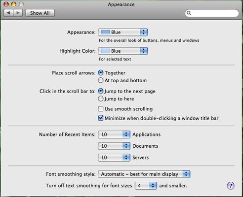 Mac OS X Leopard — build 9A499 — photograph 9