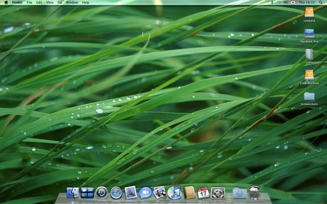 Mac OS X Leopard — build 9A499 — photograph 15