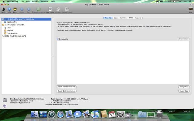 Mac OS X Leopard — build 9A499 — photograph 17