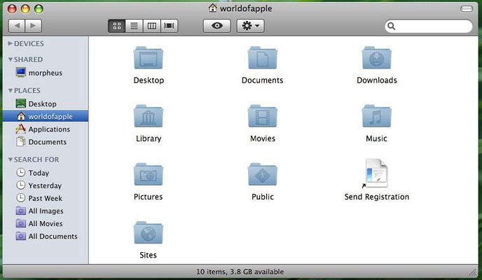 Mac OS X Leopard — build 9A499 — photograph 24