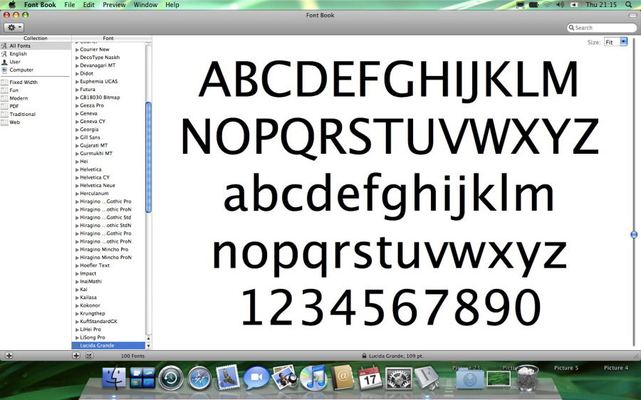 Mac OS X Leopard — build 9A499 — photograph 27
