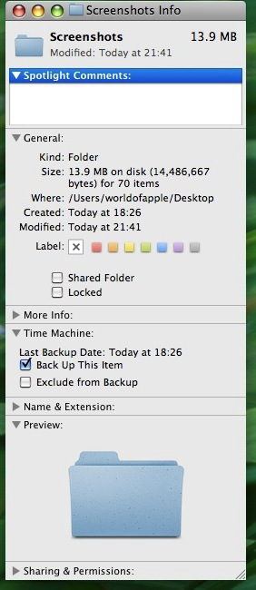 Mac OS X Leopard — build 9A499 — photograph 29