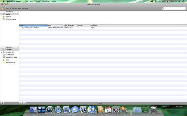 Mac OS X Leopard — build 9A499 — photograph 31